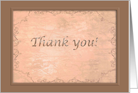 Thank you, Wedding Coordinator, Planner card