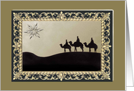 We Three Kings card