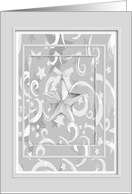 Silver Star Ornament card