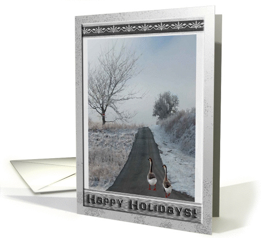 Goosey Christmas Adventure!, New Address, We've Moved card (303436)