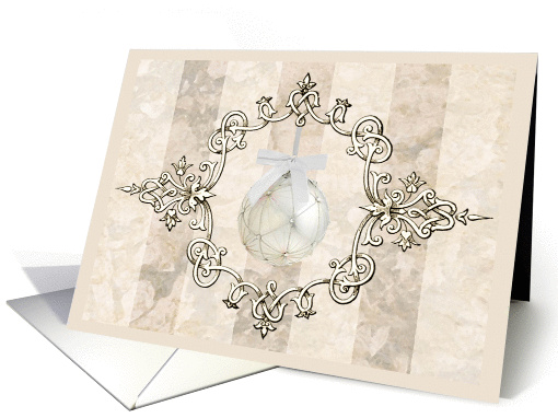 Ornament of Design, Happy Christmas Mom card (305397)