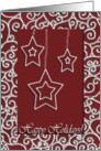Stars, For Teacher card