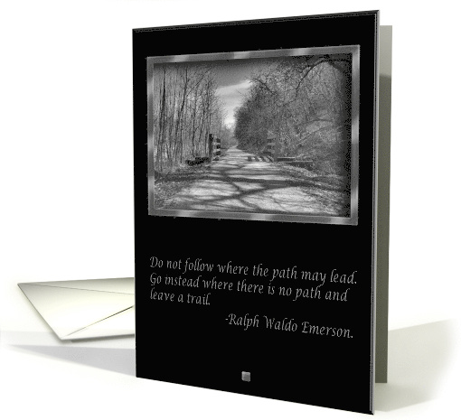 Trail of Shadows, New years card (324863)