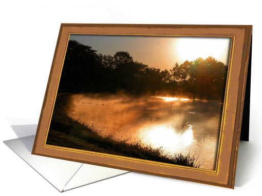 Morning light card (365507)