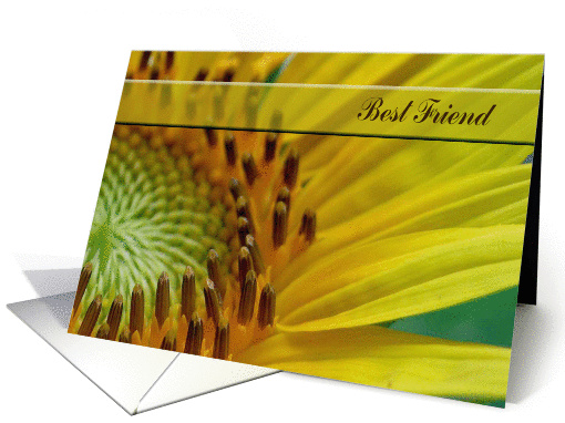 Sunflower, Will you be my Matron of Honor?, Best Friend card (374213)