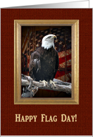 Eagle, Happy Flag Day card