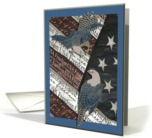 Eagles, Memorial Day card (409863)