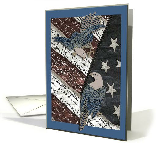Eagles/Welcome Home card (409870)