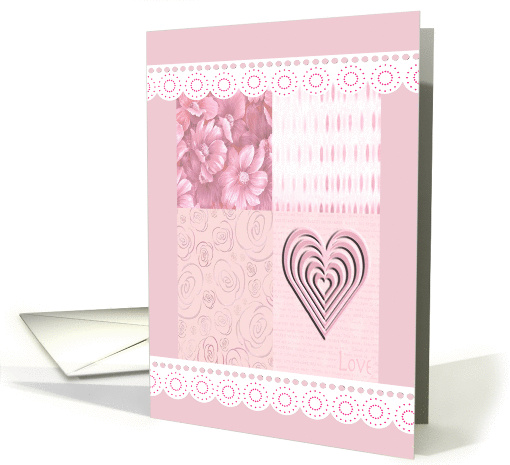 Hearts forever, First Mother's Day card (410450)