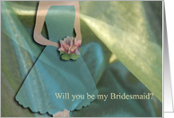 Will you be my Bridesmaid?/Green to Yellow card