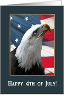 Eagle eye, 4th of July card