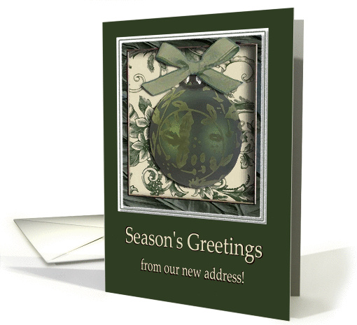 Leaves of Green, Season's Greetings from our new address card (467037)