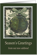 Leaves of Green, Season’s Greetings from our new address card