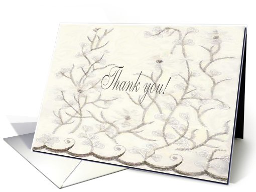 Thank you, Soft Flowers, To Mother card (491631)