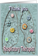 Thank you Respriatory Therapist card