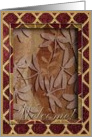 Dragonfly Tapestry / Welcome! card