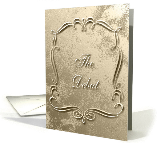 The Debut, Invitation, Gold card (536014)