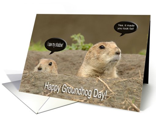 Groundhog Day, Humor card (541249)