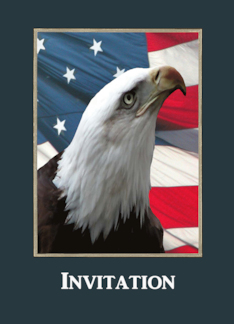 Eagle with American...