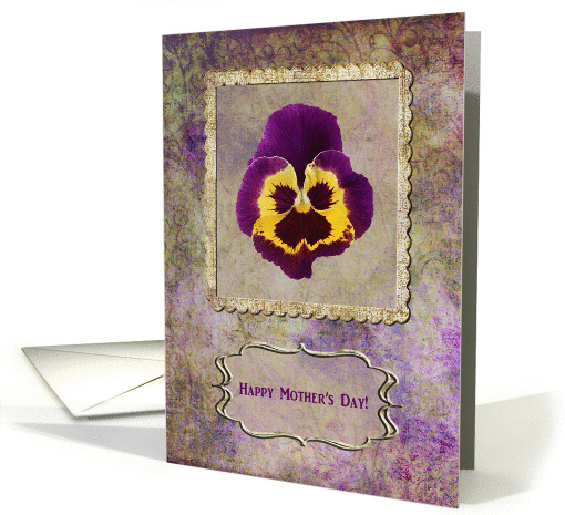 Mother's Day, Pansey, Mother in Law card (608174)