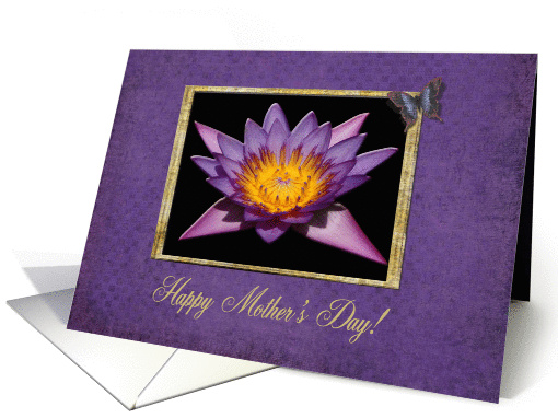 Mother's Day, Water Lily, Grandmother card (608195)