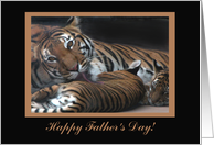 Father’s Day, From Children, Tiger Family card