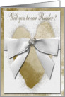 Invitation, Reader, Gold Hearts with Bow card
