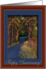 Anniversary, Mother in Law and Father in Law, Colors at Sundown card