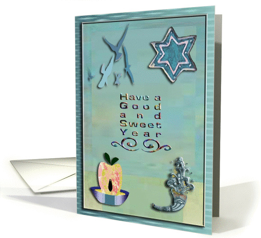 Rosh Hashanah, Good and Sweet Year card (682575)