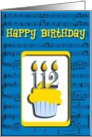 112th Birthday Cupcake, Happy Birthday card