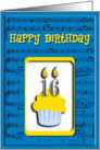 16th Birthday Cupcake card