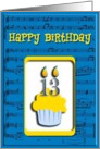 13th Birthday Cupcake card