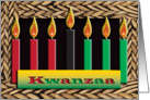 Kwanzaa, Seven Candles card