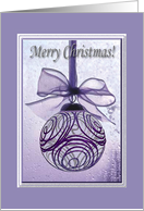 Purple Ornament with...