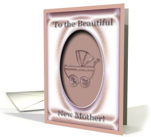 Baby Carriage, Congratulations to Daughter in Law on... (737153)