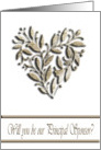 Heart of Leaves, Principal Sponsor Request card