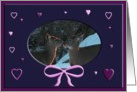 Valentine, Kissing Deer card