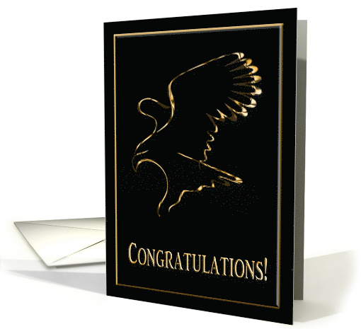 Gold Eagle, Congratulations to Eagle Scout card (749243)