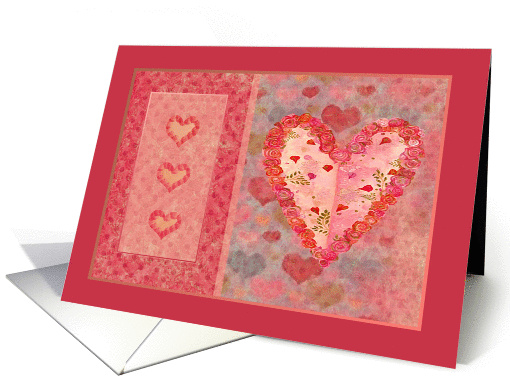 Hearts of Roses, Happy Valentine's Day card (756807)