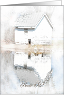 Soft Reflection, Bonne Fete!, Happy Birthday in French (Canada) card