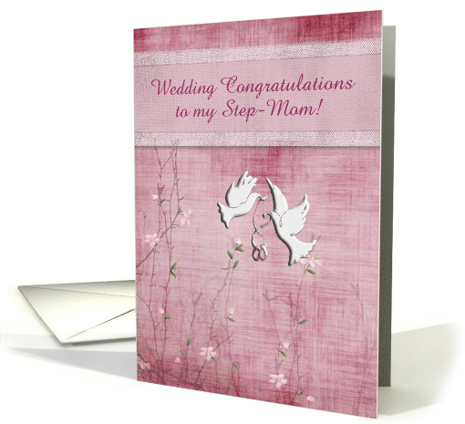 Wedding Congratulations to Step Mom From Step Daughter,... (813776)