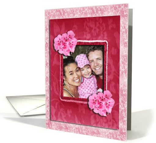 Photo Card, Hydrangeas Frame card (850055)