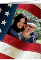 Stars and Stripes Photo Card