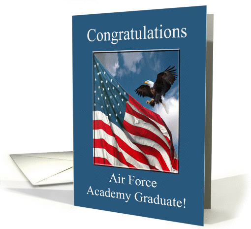 Congratulations Air Force Academy Graduate, Eagle Landing... (870242)