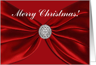 Merry Christmas Red Sash card
