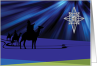 Epiphany, Three Kings card