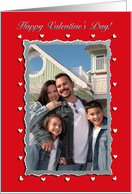Heart Frame Photo Card, Happy Valentines Day! card