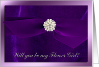 Purple Ribbon with...