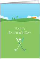 Father’s Day, Golfing card