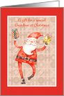 Monetary Gift for Grandson at Christmas card